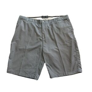 Tattoo Golf Performance Shorts Grey With White Stripes Size 42